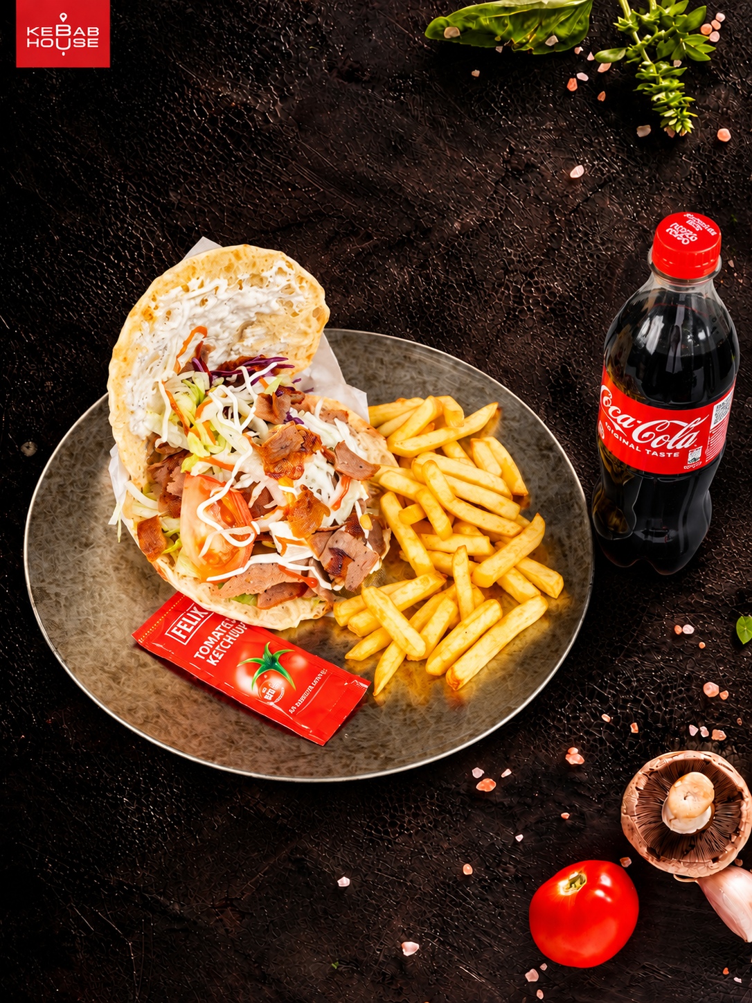 Klasik kebab lepinja — MENU