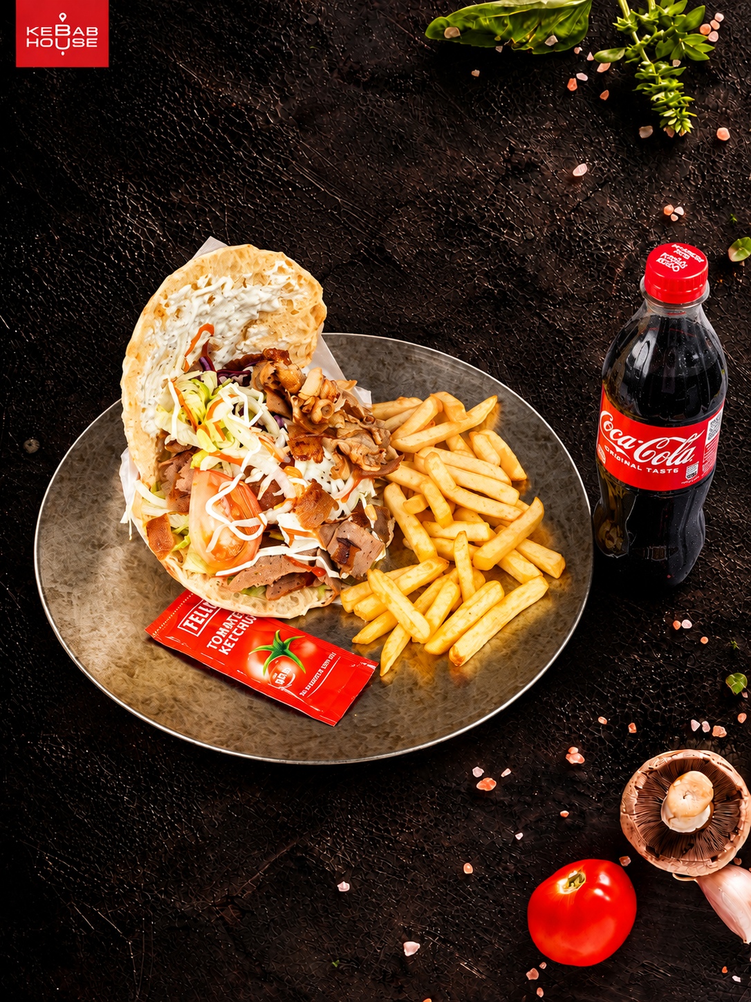 Klasik mix kebab lepinja — MENU